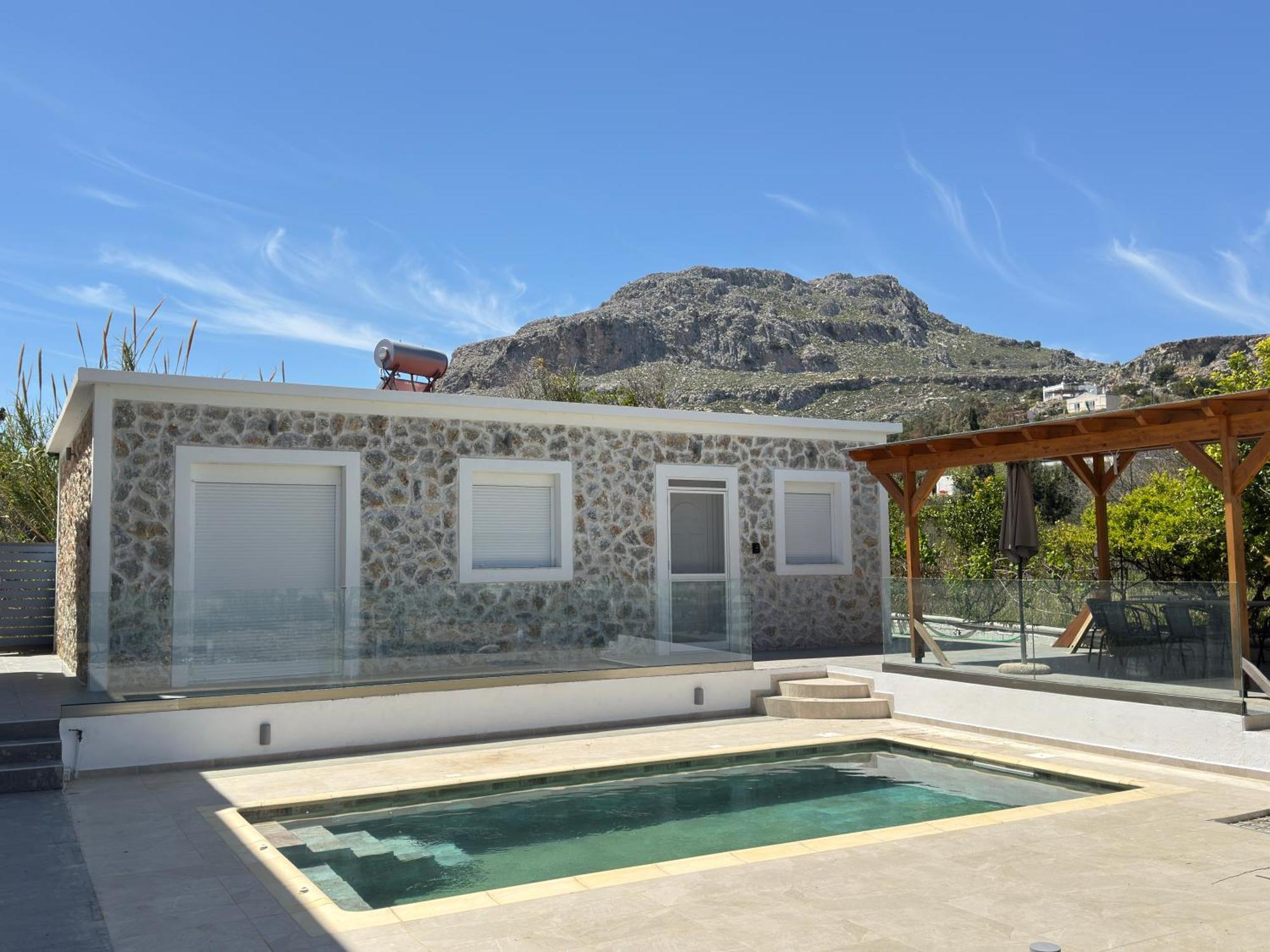 アルハンゲロス Casa Nikolou Stegnaヴィラ エクステリア 写真